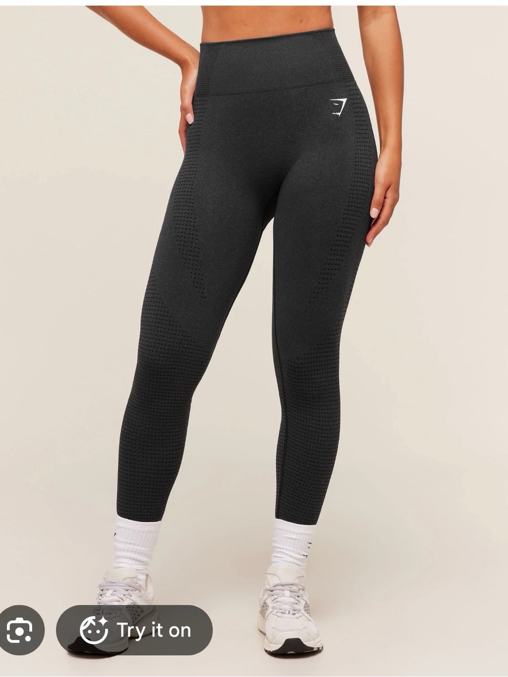 Gymshark Vital Seamless High-Waisted Leggings - Black